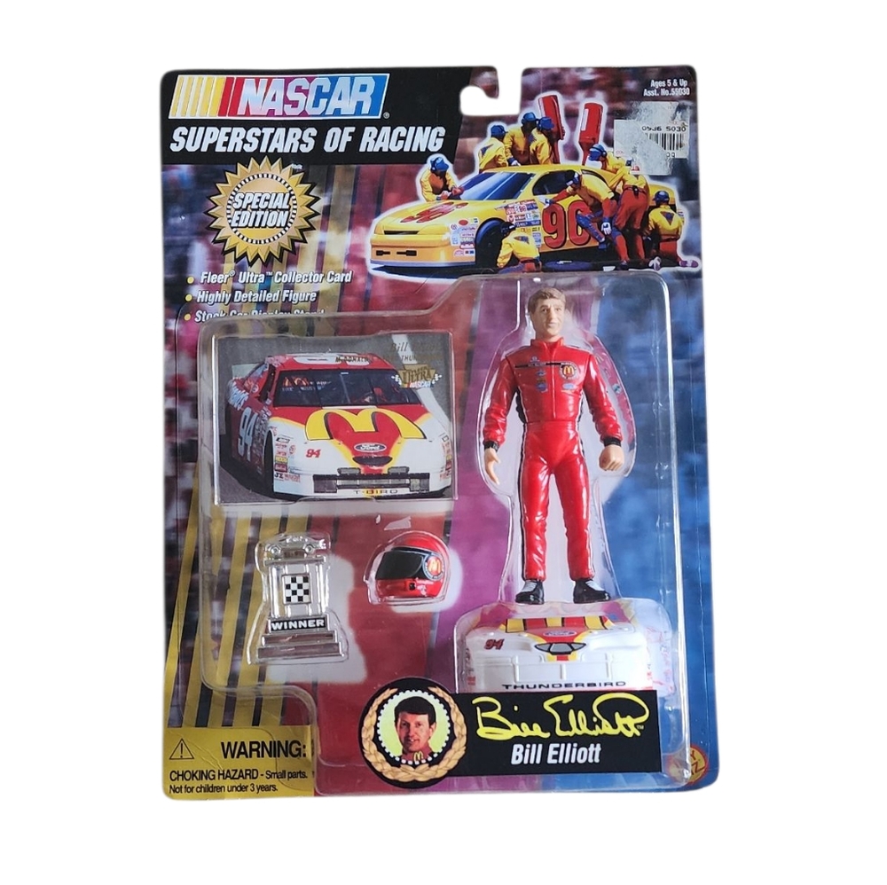 Nascar Superstars of Racing Action Figure - Red and Yellow